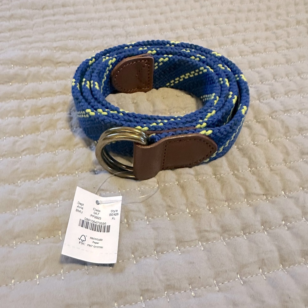 Golf Pro NWT J. Crew golf belt Mens